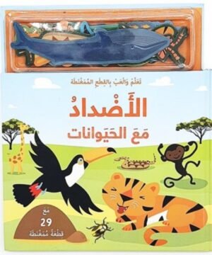 Learn and Play with Magnetic Pieces: Opposites with Animals